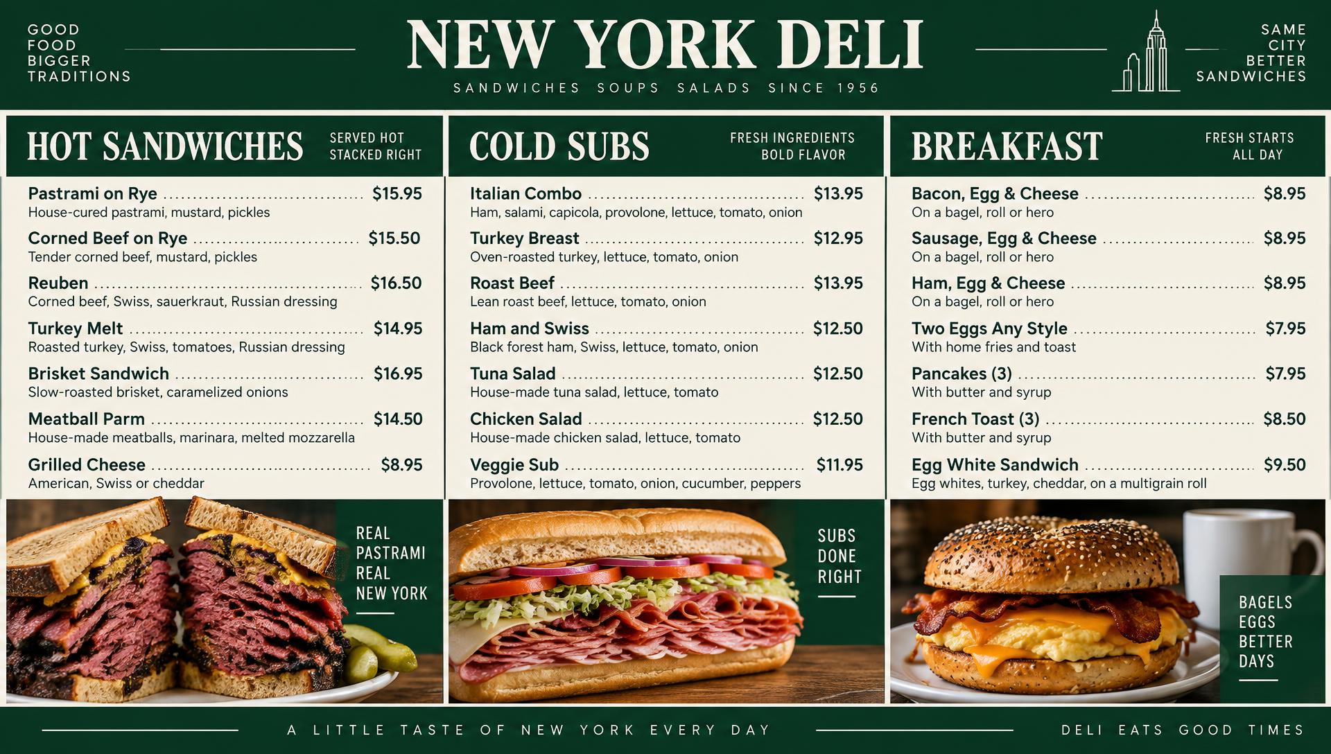 New York Deli Branding